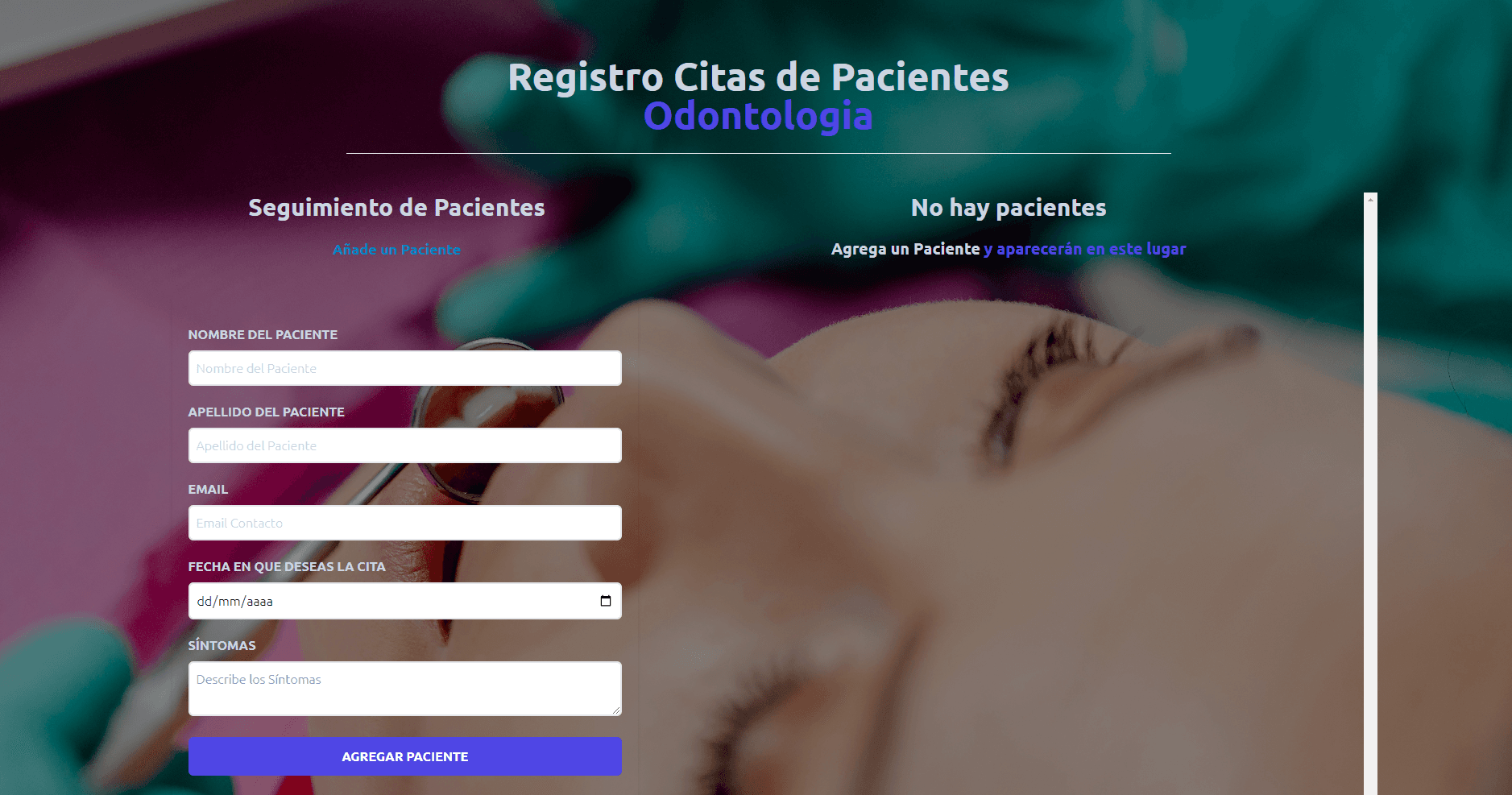 Registro de Citas